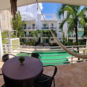 Poolside Tranquil In Playa del Carmen